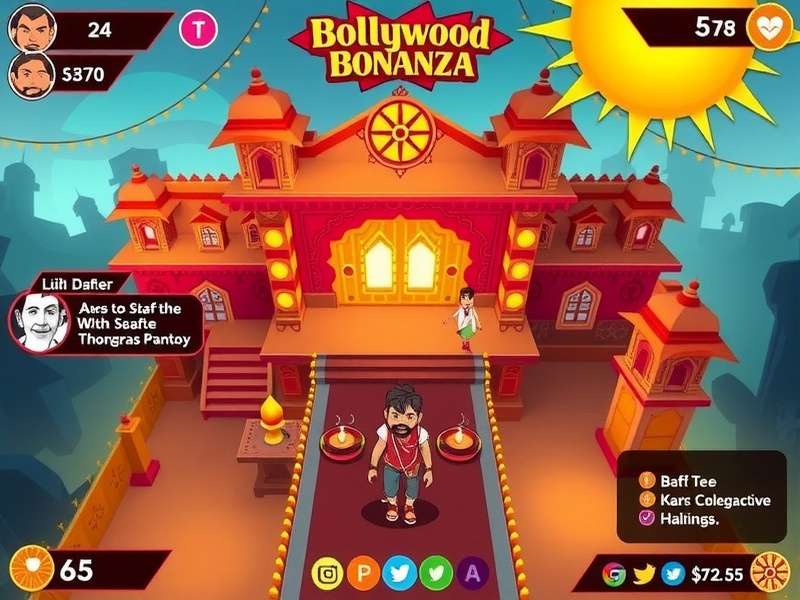 Bollywood Bonanza festival event showcasing Diwali celebration in-game